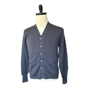 Puritan Sportswear vintage Wesfield Coat Style Australian Zephyr Wool sweater